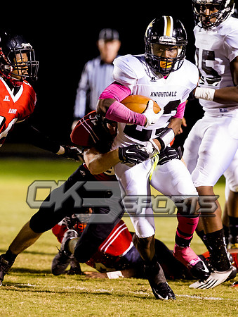 Olen C. Kelley III's coverage of the Knightdale Knighta and Rolesville Rams football game