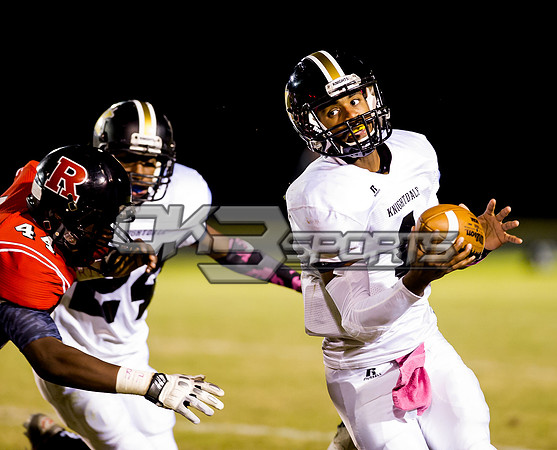 Olen C. Kelley III's coverage of the Knightdale Knighta and Rolesville Rams football game