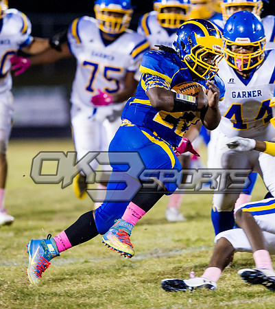 Olen C. Kelley III's coverage of the Garner Trojans and East Wake Warriors football game