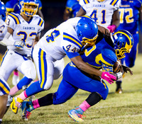 Olen C. Kelley III's coverage of the Garner Trojans and East Wake Warriors football game