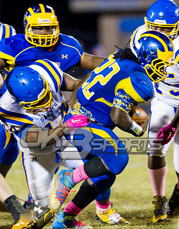 Olen C. Kelley III's coverage of the Garner Trojans and East Wake Warriors football game