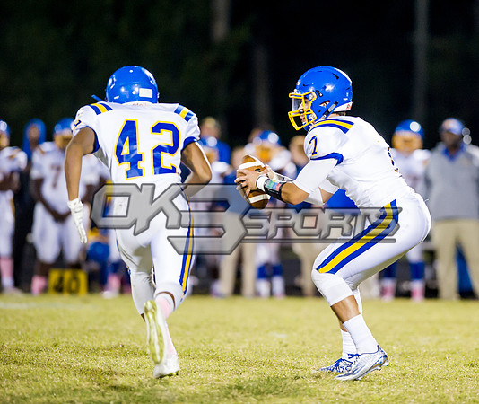 Olen C. Kelley III's coverage of the Garner Trojans and East Wake Warriors football game