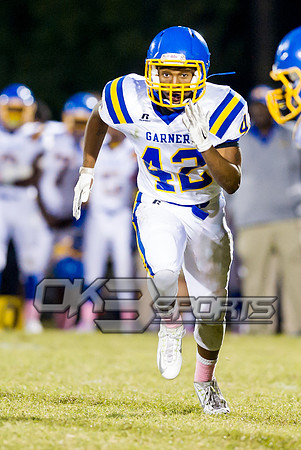 Olen C. Kelley III's coverage of the Garner Trojans and East Wake Warriors football game