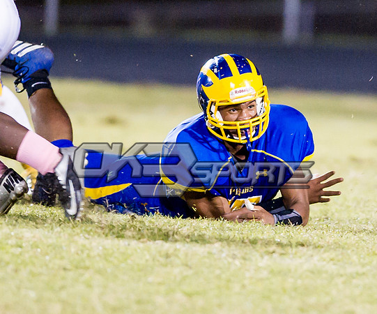 Olen C. Kelley III's coverage of the Garner Trojans and East Wake Warriors football game