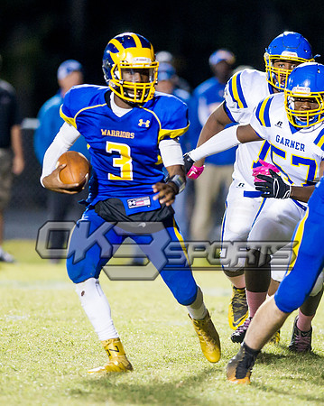 Olen C. Kelley III's coverage of the Garner Trojans and East Wake Warriors football game