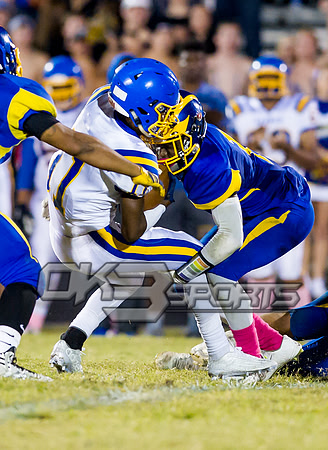 Olen C. Kelley III's coverage of the Garner Trojans and East Wake Warriors football game