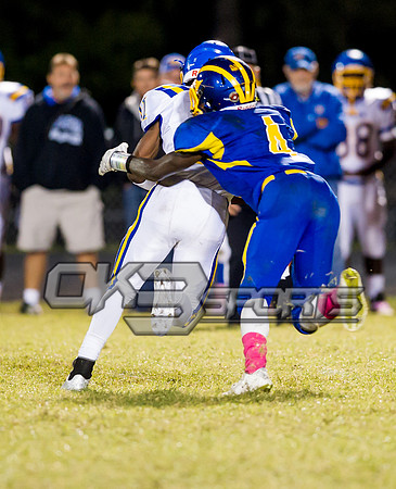 Olen C. Kelley III's coverage of the Garner Trojans and East Wake Warriors football game