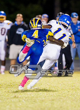 Olen C. Kelley III's coverage of the Garner Trojans and East Wake Warriors football game