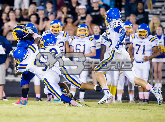 Olen C. Kelley III's coverage of the Garner Trojans and East Wake Warriors football game