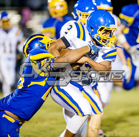 Olen C. Kelley III's coverage of the Garner Trojans and East Wake Warriors football game
