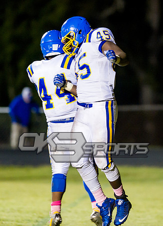 Olen C. Kelley III's coverage of the Garner Trojans and East Wake Warriors football game
