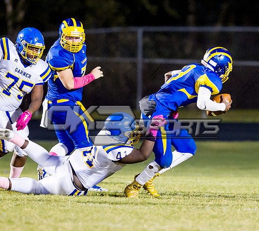 Olen C. Kelley III's coverage of the Garner Trojans and East Wake Warriors football game