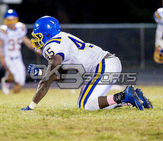 Olen C. Kelley III's coverage of the Garner Trojans and East Wake Warriors football game