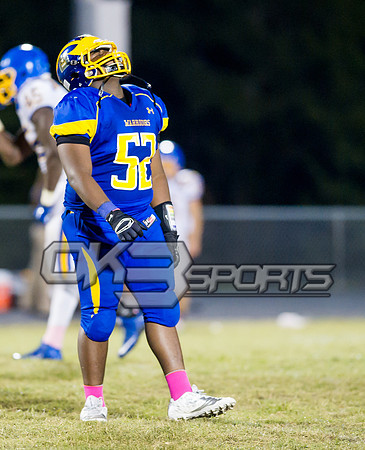 Olen C. Kelley III's coverage of the Garner Trojans and East Wake Warriors football game