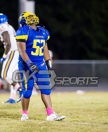 Olen C. Kelley III's coverage of the Garner Trojans and East Wake Warriors football game