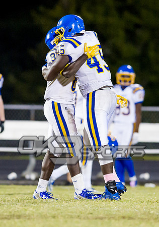 Olen C. Kelley III's coverage of the Garner Trojans and East Wake Warriors football game