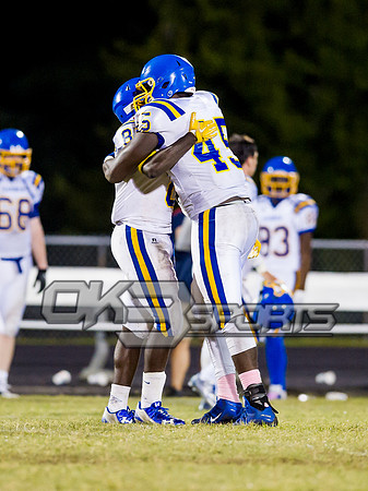 Olen C. Kelley III's coverage of the Garner Trojans and East Wake Warriors football game