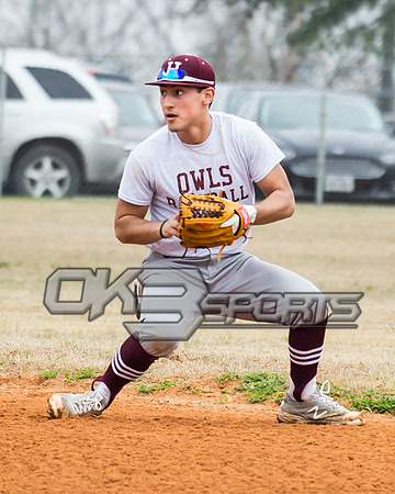 High School Baseball: OK3Sports coverage of the varsity boy's scrimmage baseball game featuring Highlands Owls and the Warren Warriors