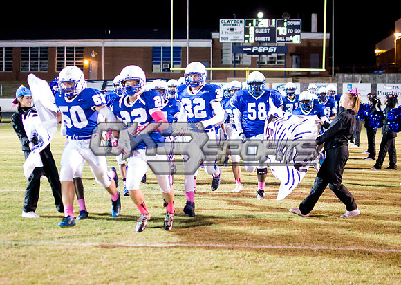 Olen C. Kelley III's coverage of the JV Clayton Comets and Knightdale Knights