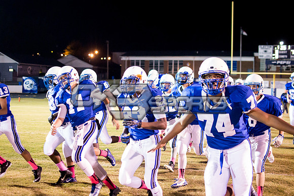 Olen C. Kelley III's coverage of the JV Clayton Comets and Knightdale Knights