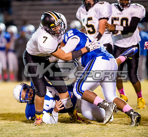 Olen C. Kelley III's coverage of the JV Clayton Comets and Knightdale Knights