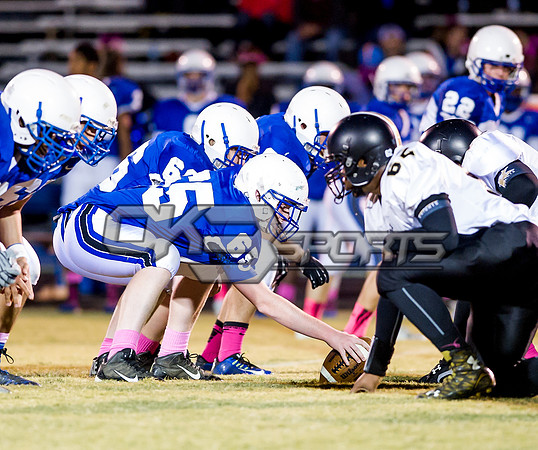Olen C. Kelley III's coverage of the JV Clayton Comets and Knightdale Knights