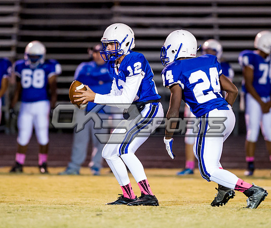 Olen C. Kelley III's coverage of the JV Clayton Comets and Knightdale Knights