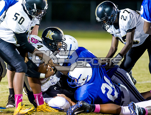 Olen C. Kelley III's coverage of the JV Clayton Comets and Knightdale Knights