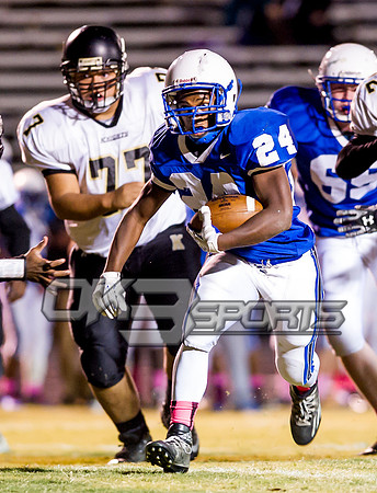 Olen C. Kelley III's coverage of the JV Clayton Comets and Knightdale Knights
