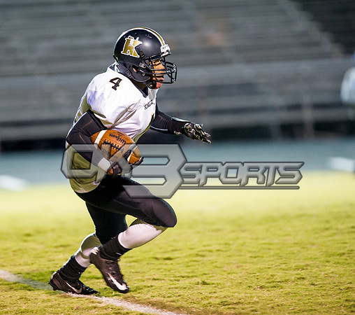 Olen C. Kelley III's coverage of the JV Clayton Comets and Knightdale Knights