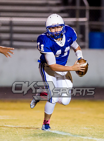 Olen C. Kelley III's coverage of the JV Clayton Comets and Knightdale Knights