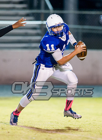Olen C. Kelley III's coverage of the JV Clayton Comets and Knightdale Knights
