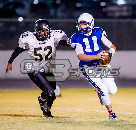 Olen C. Kelley III's coverage of the JV Clayton Comets and Knightdale Knights