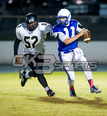 Olen C. Kelley III's coverage of the JV Clayton Comets and Knightdale Knights