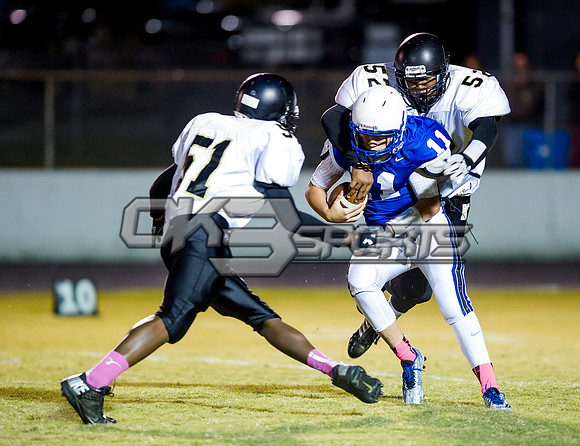 Olen C. Kelley III's coverage of the JV Clayton Comets and Knightdale Knights