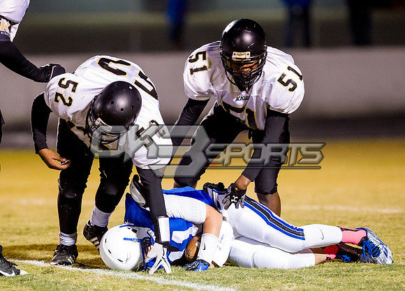 Olen C. Kelley III's coverage of the JV Clayton Comets and Knightdale Knights