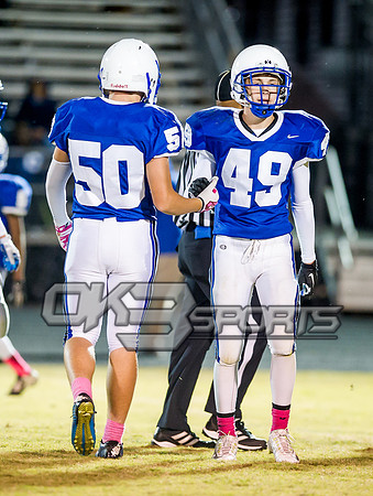 Olen C. Kelley III's coverage of the JV Clayton Comets and Knightdale Knights