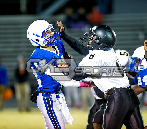 Olen C. Kelley III's coverage of the JV Clayton Comets and Knightdale Knights