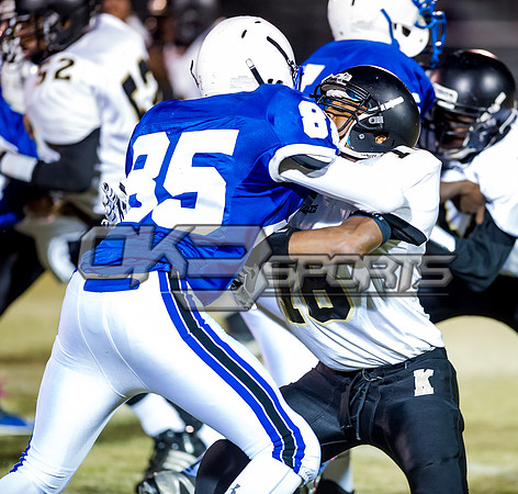 Olen C. Kelley III's coverage of the JV Clayton Comets and Knightdale Knights