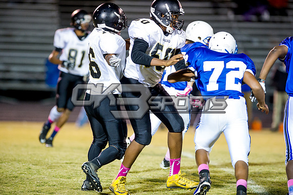 Olen C. Kelley III's coverage of the JV Clayton Comets and Knightdale Knights