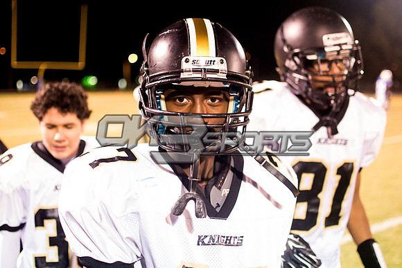 Olen C. Kelley III's coverage of the JV Clayton Comets and Knightdale Knights