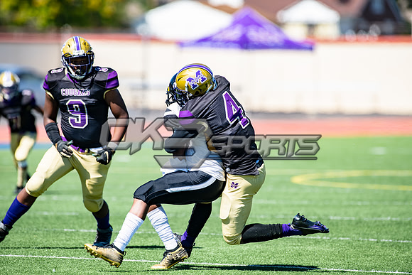 OK3Sports coverage of the high school football game featuring theThurgood Marshall Cougars and the Meadowdale Lions