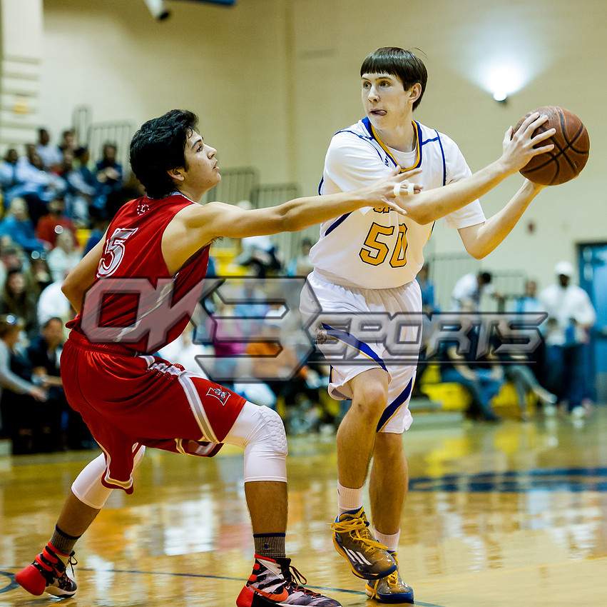 Olen C. Kelley III's coverage of the Samuel Clemens vs Lee boys basketball game