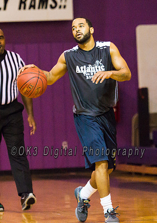Olen C. Kelley III's coverage of the Garnet and White benefit scrimmage basketball game