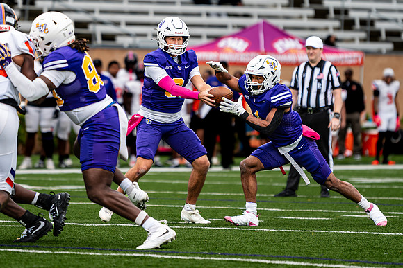 COLUMBIA, S.C. (Oct. 17, 2026) Benedict College defeated Edward Waters University, 45-24, in its homecoming game, a Southern Intercollegiate Athletic Conference football matchup on Saturday, October 1