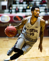 Olen C. Kelley's coverage of the Mississippi Valley Devils and North Carolina Central Eagles duriing a MEAC basketball game
