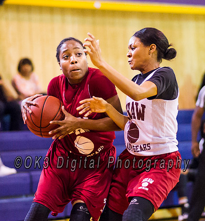 Olen C. Kelley III's coverage of the Garnet and White benefit scrimmage basketball game