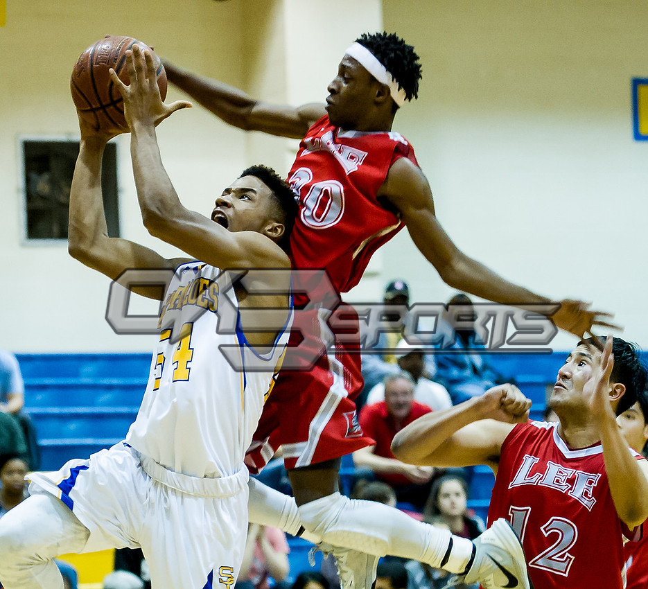 Olen C. Kelley III's coverage of the Samuel Clemens vs Lee boys basketball game
