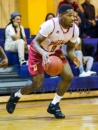 Olen C. Kelley III's coverage of the Garnet and White benefit scrimmage basketball game