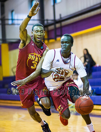 Olen C. Kelley III's coverage of the Garnet and White benefit scrimmage basketball game